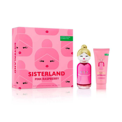 Picture of BENETTON SISTERLAND PINK EDT 80ML + BODY LOTION 75ML